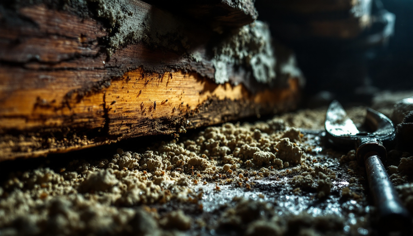 Prix traitement termites maison : évaluez vos options efficacement
