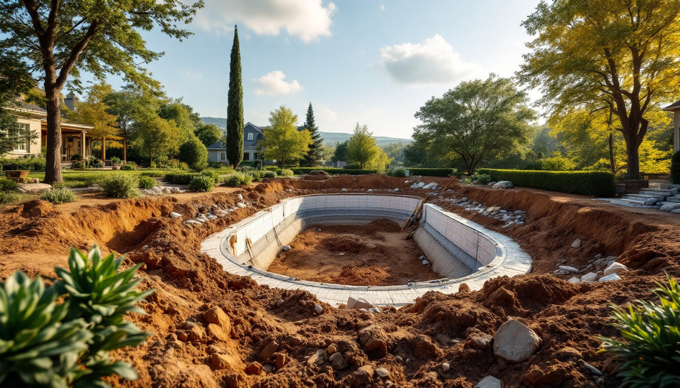 Prix terrassement piscine coque : évaluez vos coûts et options