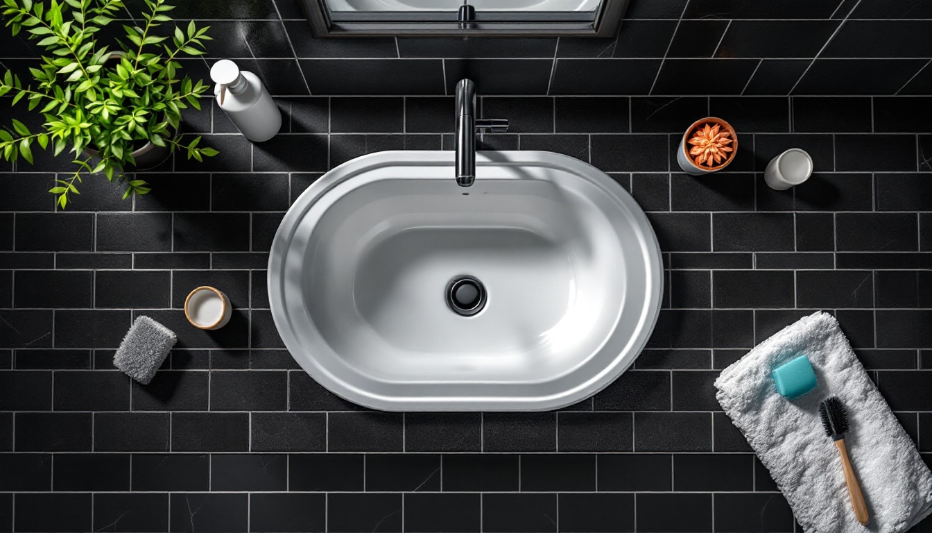 Joint de salle de bain noir : astuces pour un nettoyage efficace